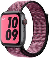 Apple Nike Sport Loop Band voor de Apple Watch Series 1 / 2 / 3 / 4 / 5 / 6 / 7 / 8 / 9 / SE / Ultra (2) - 42 / 44 / 45 / 49 mm - Roze