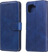Voor Motorola Moto G 5G Plus Klassieke Kalfsstructuur PU + TPU Horizontale Leren Flip Case, met Houder & Kaartsleuven & Portemonnee (Blauw)