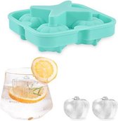 Silicone Ice Tray Ice Ball Mold Pompoen Ronde Ice Box Whiskey Beverage Ice Cube Mold (Groen)