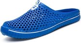 Mode ademende holle sandalen Paar strandsandalen, schoenmaat: 43 (blauw)