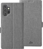 Voor Samsung Galaxy A32 5G ViLi K-serie schokbestendig TPU + PU lederen magnetische gesp horizontale flip case met kaartsleuven & portemonnee & houder (grijs)