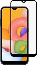 Voor Samsung Galaxy A01 Volledige lijm Volledig scherm gehard glasfilm (zwart)