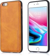 Voor iPhone 6 Plus / 6s Plus Diaobaolee schokbestendig PU + TPU beschermhoes (geel)