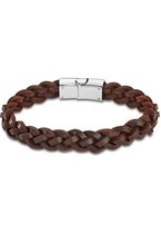 LOTUS - Armband - Mannen - LS1811-2/1 - Mannen Basic - Lederen band bruin