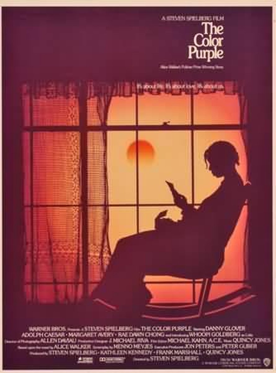 Catch Projecten Klassieke filmposter - The colour Purple Kleur