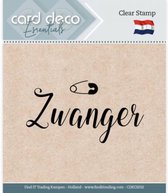 Card Deco Essentials - Clear Stamps - CDECS 032 - Zwanger