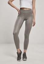 Urban Classics Legging -XS- Imitation Leather Grijs