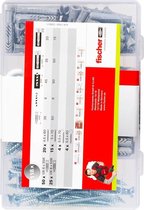 Fischer Plug set DIY box avec UXR 6-8 chevilles + vis + crochets 518526