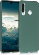 kwmobile telefoonhoesje voor Huawei P30 Lite - Hoesje voor smartphone - Back cover in blauwgroen