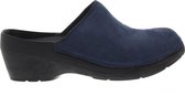Dames Slippers Wolky 0607511-800 Clog Blue Blauw - Maat 40
