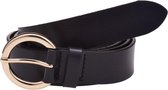 Elvy Fashion- Plain Belt Women 30493 - Black - Size 85