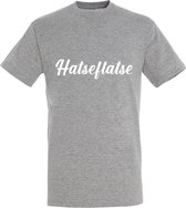 Hatseflate Heren t-shirt  | Massa is kassa | hatseflatsen | tshirt | Grijs