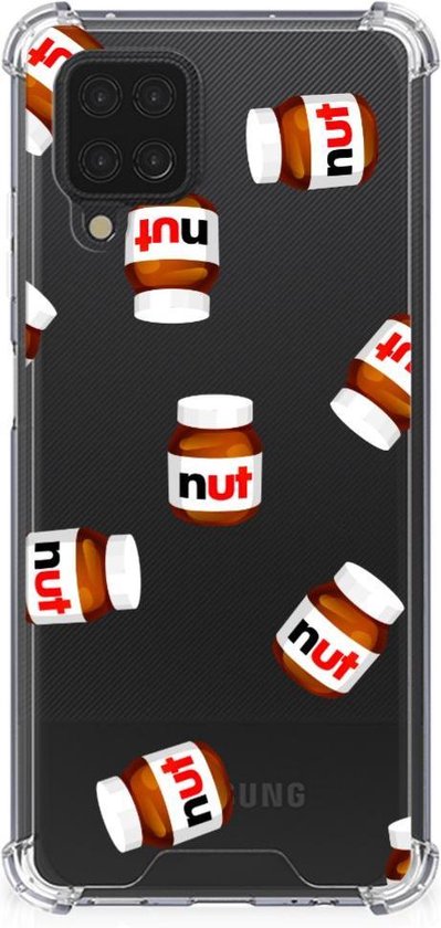 Extreme Case Samsung Galaxy A12 GSM Hoesje met doorzichtige Nut Jar | bol.com
