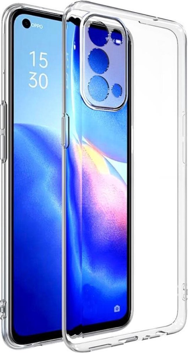 Oppo Find X3 Lite Transparant Hoesje - Cacious (Basic Serie)