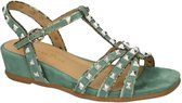 Alma En Pena -Dames -  aquamarijn - sandalen - maat 37