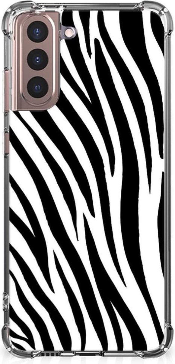 Samsung Galaxy S21 Plus Case Anti-shock Zebra