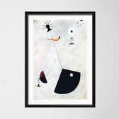 Joan Miro Poster  6 - 13x18cm Canvas - Multi-color