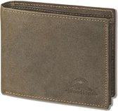 Woodland Heren Portemonnee Leer Billfold - RFID anti skim - Bruin