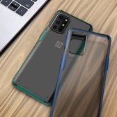 OnePlus 8T Hoesje - Mobigear - Shockproof Serie - Hard Kunststof Backcover - Blauw - Hoesje Geschikt Voor OnePlus 8T