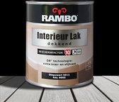 Rambo Interieur Lak Dekkend 0,75 liter - Diepzwart (RAL 9005)