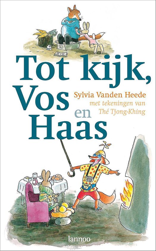 Cover van het boek 'Tot kijk, Vos en Haas' van S. van den Heede
