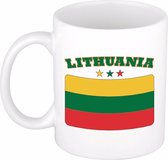 Beker / mok met de Litouwse vlag - 300 ml keramiek - Litouwen