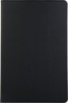 Samsung Galaxy Tab S7+ Hoes - Mobigear - Folio 3 Serie - Kunstlederen Bookcase - Zwart - Hoes Geschikt Voor Samsung Galaxy Tab S7+