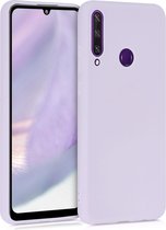 kwmobile telefoonhoesje voor Huawei Y6p - Hoesje voor smartphone - Back cover in lavendel