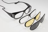 Westfalia Veiligheidsbril met 3 verwisselbare frames