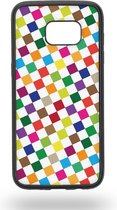 Colourful-tiles telefoonhoesje - Samsung Galaxy S7 Edge