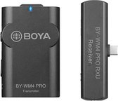 Boya 2.4 GHz Lavalier Microfoon Draadloos BY-WM4 Pro-K5 voor Android
