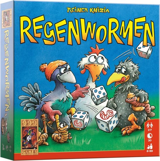 Thumbnail van een extra afbeelding van het spel 999 Games Regenwormen
