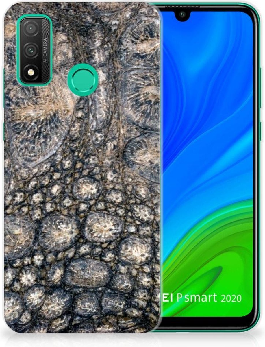 Huawei P Smart 2020 TPU Hoesje Krokodillenprint