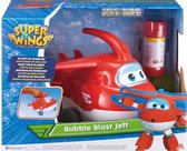 Super Wings Speelfiguur Bubble Blast Jett 19,5 Cm Rood 2-delig