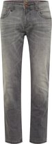 camel active Regular Fit 5-Pocket Organic Cotton Jeans - Maat menswear-33/32 - Grau