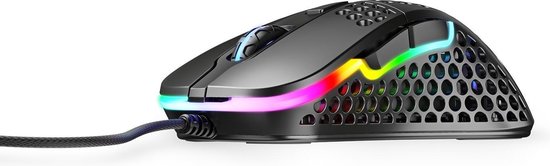 Souris légère Xtrfy M4 RGB - Rétro - Windows