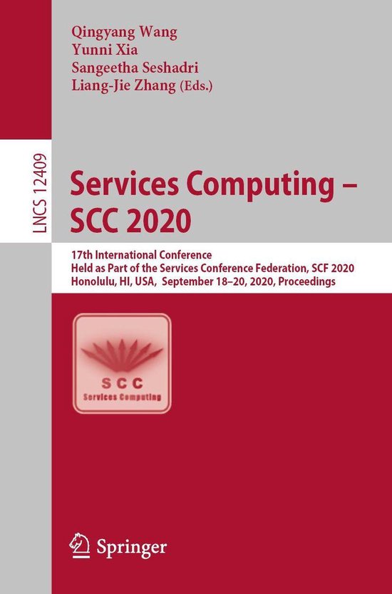 Lecture Notes in Computer Science 12409 - Services Computing ... - cover