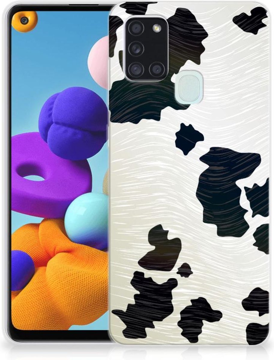 Samsung Galaxy A21s TPU Hoesje Koeienvlekken