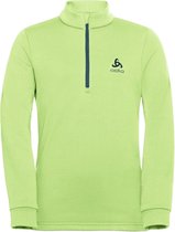 Odlo Midlayer 1/2 zip CARVE KIDS WARM GEEL - Maat 140