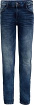 WE Fashion Jongens skinny fit jeans met jog denim - Maat 158