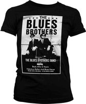 The Blues Brothers Dames Tshirt -XL- Poster Zwart