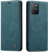 CaseMe Book Case - Samsung Galaxy S10 Lite Hoesje - Groen