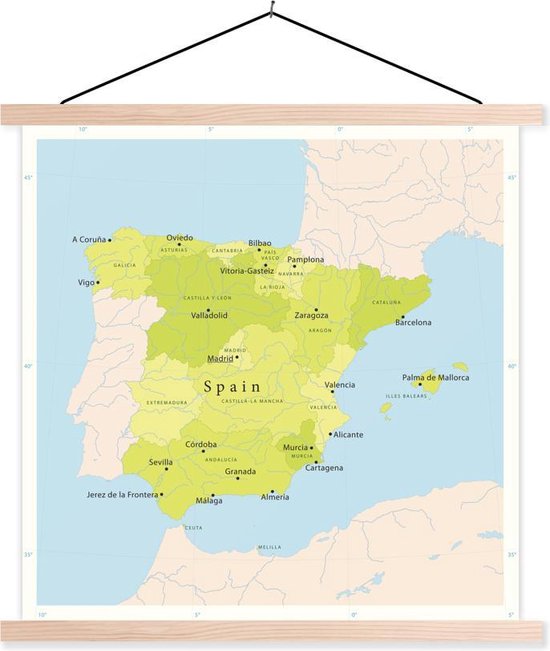Illustration D Une Carte Avec L Espagne En Plaque D Ecole Verte A Lattes Plates Vierge Bol Com Illustration D Une Carte Avec L Espagne En Plaque D Ecole Verte A Lattes Plates Vierge Bol Com