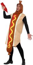 "Hotdog-kostuum voor volwassenen - Verkleedkleding - One size"