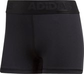 adidas Alpha Skin W Short CD9757, Femme, Zwart Pantalons de sports taille: XXS EU