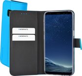 Mobiparts Premium Wallet TPU geschikt voorSamsung Galaxy S8 - Blauw