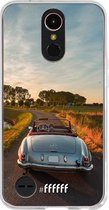 LG K10 (2017) Hoesje Transparant TPU Case - Oldtimer Mercedes #ffffff