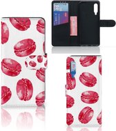 Magnétique Etui Housse pour Xiaomi Mi 9 Portefeuille Macarons Roses
