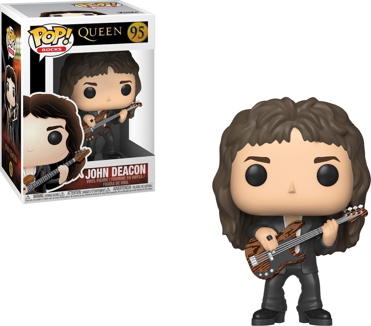 John Deacon #95 - Queen - Rocks - Funko POP!