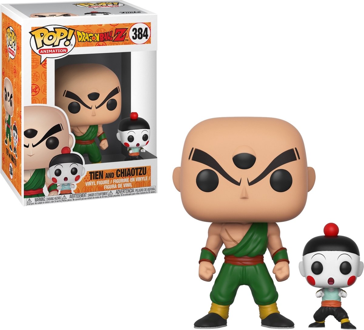 Funko POP! Dragonball Z: Chiaotzu & Tien - 384